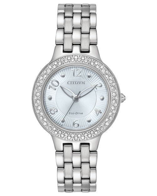 Silhouette Crystal - Ladies Eco-Drive FE2080-56L Blue Watch | CITIZEN